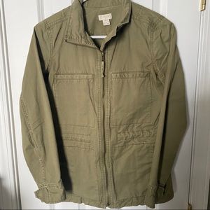 J Crew Army Green Jacket